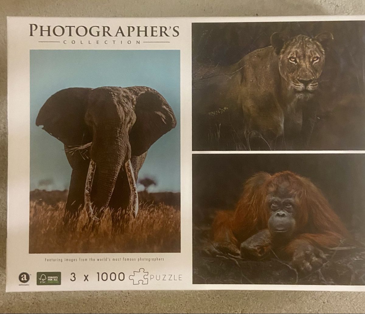 Puzzle: Photographer's Collection Puzzle, 3x1000 Teile – Nuovo (secondo la descrizione) da Hinwil venduto da Claucat