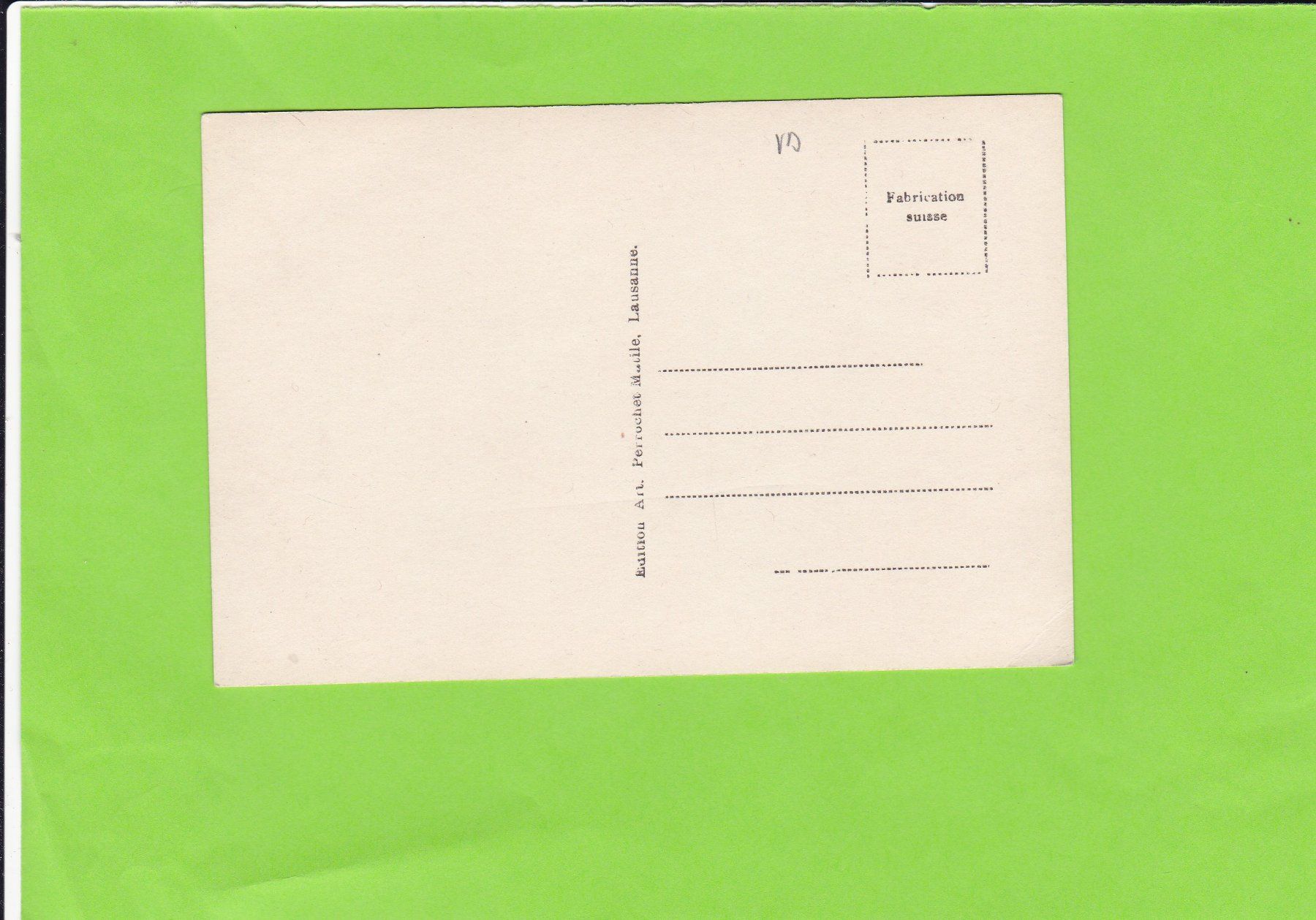 Cartes postales: Lac Lioson – D'occasion à St. Peterzell par neckertal 1