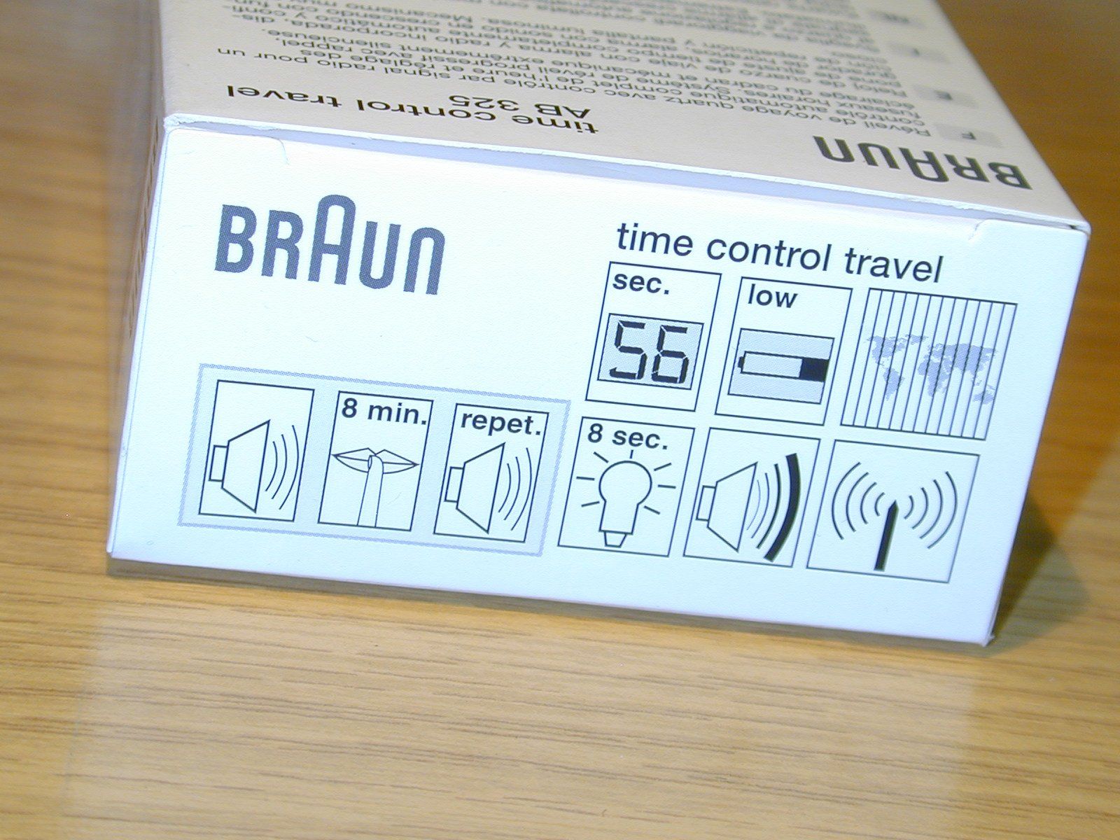 Braun Sveglie: BRAUN ANALOG QUARTZ ALARM CLOCK/WECKER – Nuovo e nell'imballaggio originale da Oberursel venduto da swinger-ecki 7