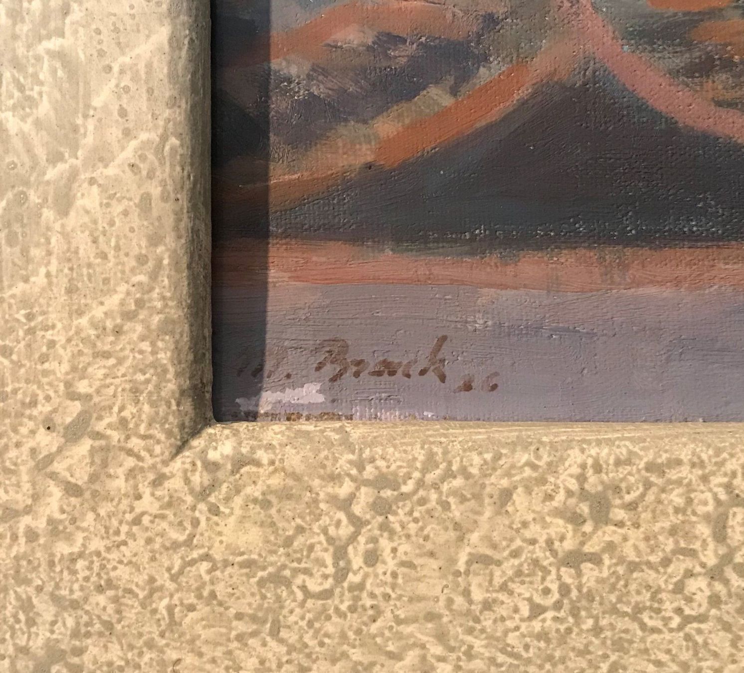 Dipinti: Max Brack, Original, Öl auf Leinwand – Usato da Einsiedeln venduto da artgallery59 2