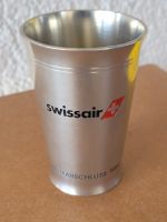 🇨🇭 Von 1985 SWISSAIR Becher Feinzinn 