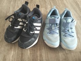 2 Paar gut erhaltene Turnschuhe Grösse 35.5
