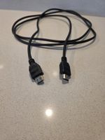 : HDMI Kabel Typ A auf Typ A Schwarz