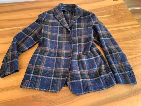 Tagliatore Veston Italienische Wolljacke / Blazer 48/R/S NWT