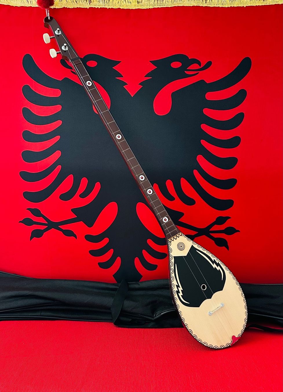 Strumenti musicali: Professionelles Qifteli mit 22 Noten – Nuovo e nell'imballaggio originale da Kirchberg SG venduto da rex_pfd8