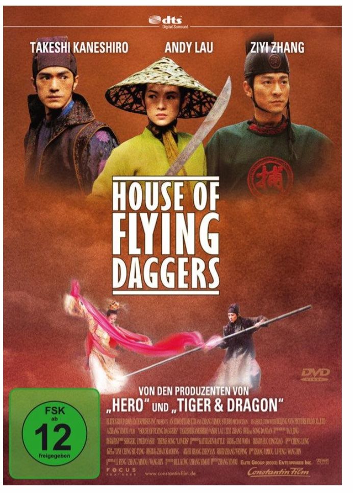 Alle DVDs: House of flying daggers – Gebraucht aus Dielsdorf von Till6