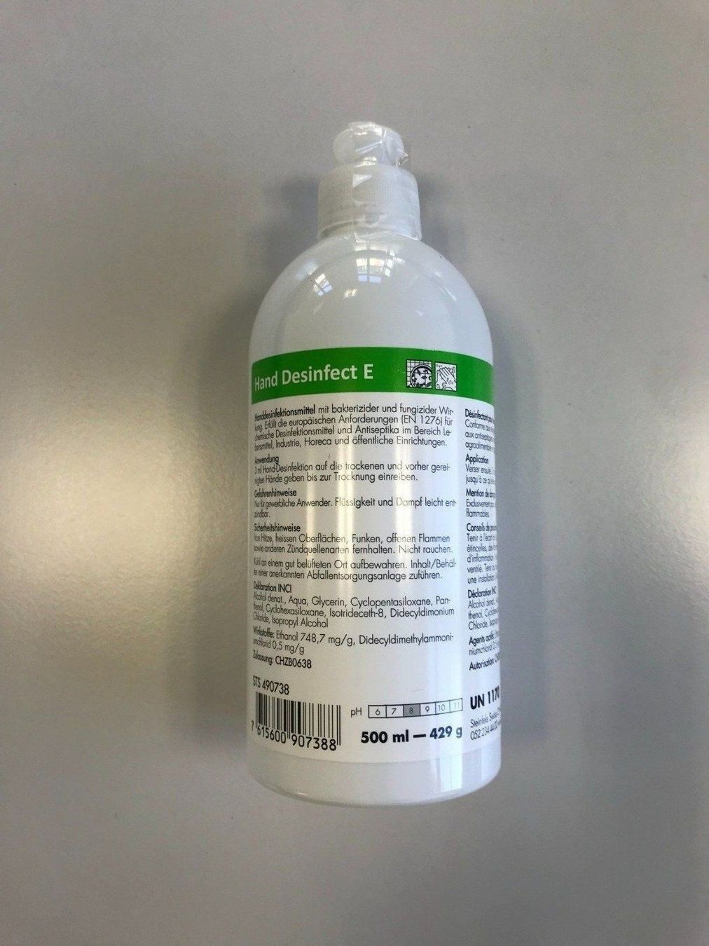 Steinfels Pulizia & Igiene: Steinfels Swiss Made Hand Desinfect E 500 ml – Nuovo e nell'imballaggio originale da Zug venduto da Cry71 1