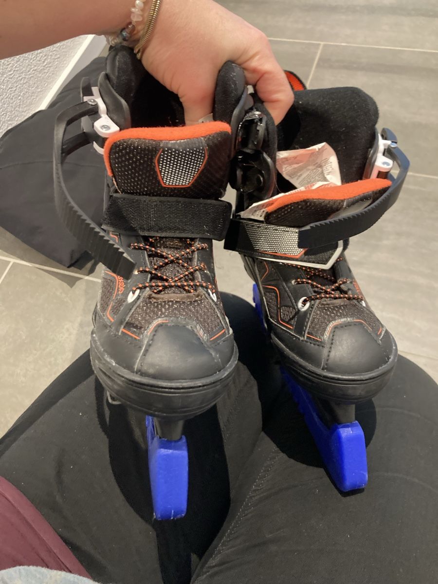 Pattini da ghiaccio: Schlittschuhe gr. 29 - 32 – Usato da Bauma venduto da ladygaby
