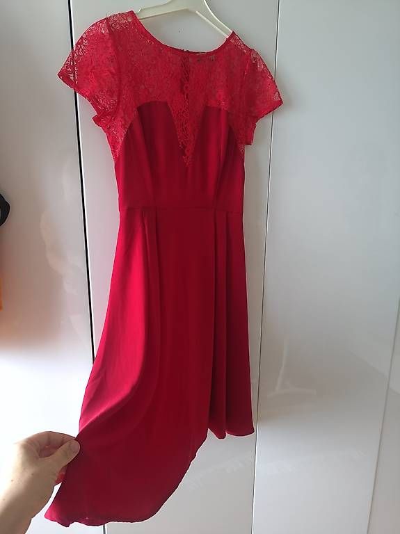Kleider: Jolie robe dentelle rouge – Gebraucht aus Lutry von jehanne1906 1