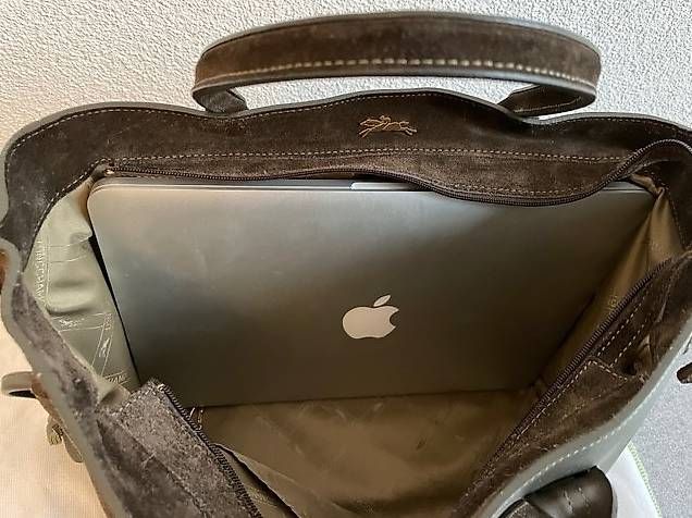 Longchamp Borse da donna: Longchamp Penelope Olivgrün – Usato da Boppelsen venduto da WIB77 3