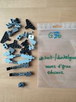 LegoTeile:  diverse graue Teile gem. Bildern  /G76
