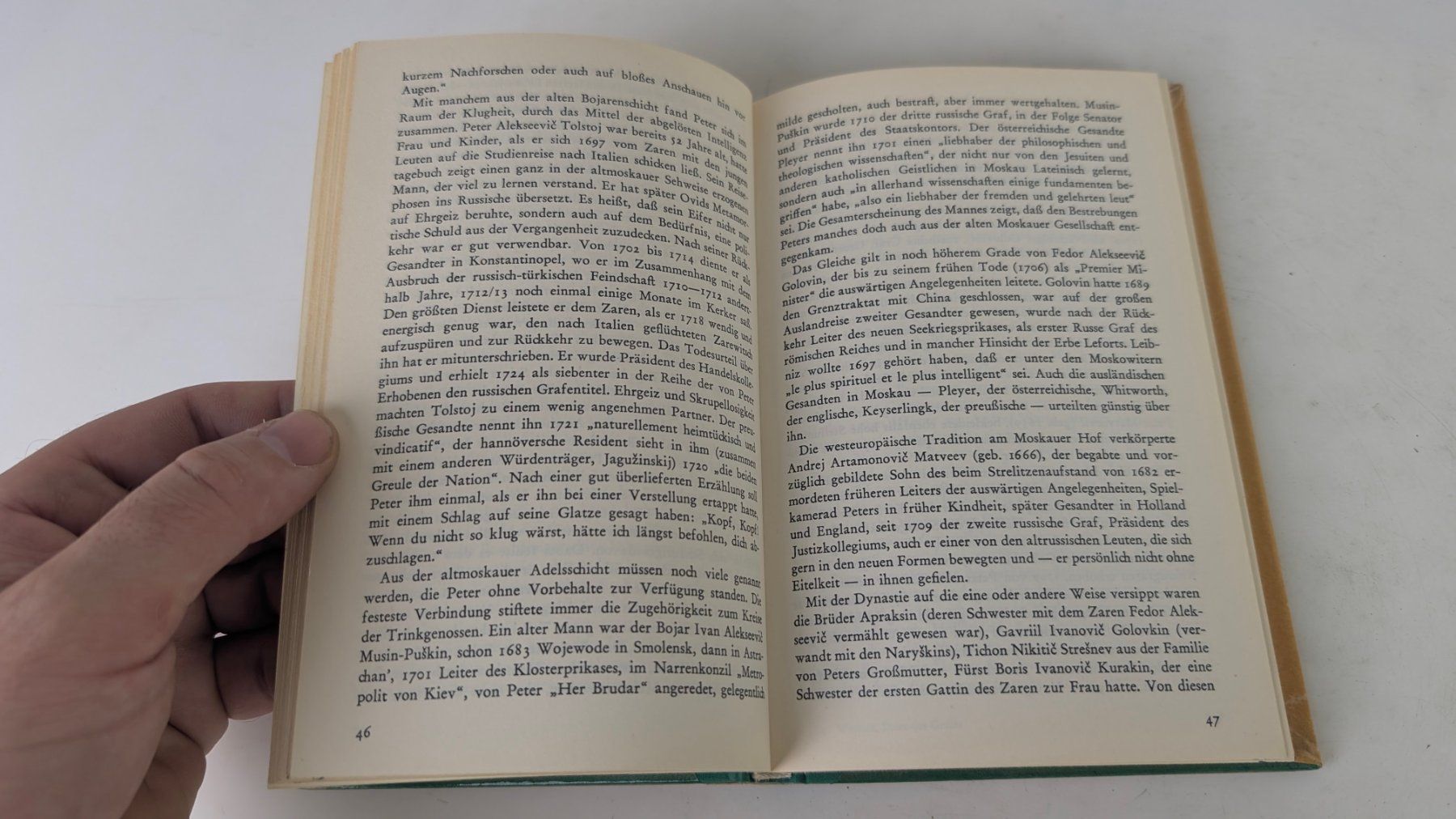 Bücher: Peter der Grosse – R. Wittram, Springer 1954 – Gebraucht aus Zürich von 1.Simon 6