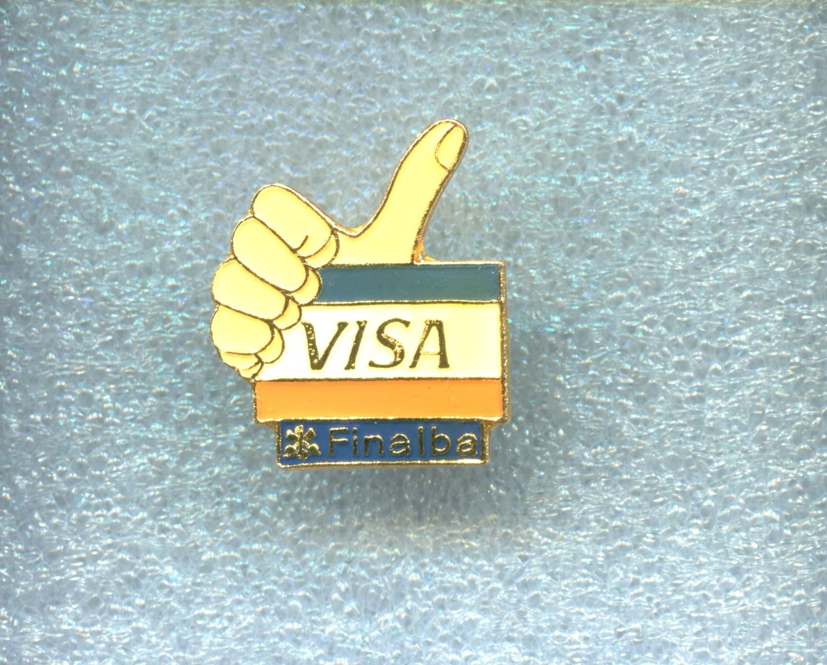 Placchette & Badge: Finalba  VISA – Usato da Winterthur venduto da Sammleroase