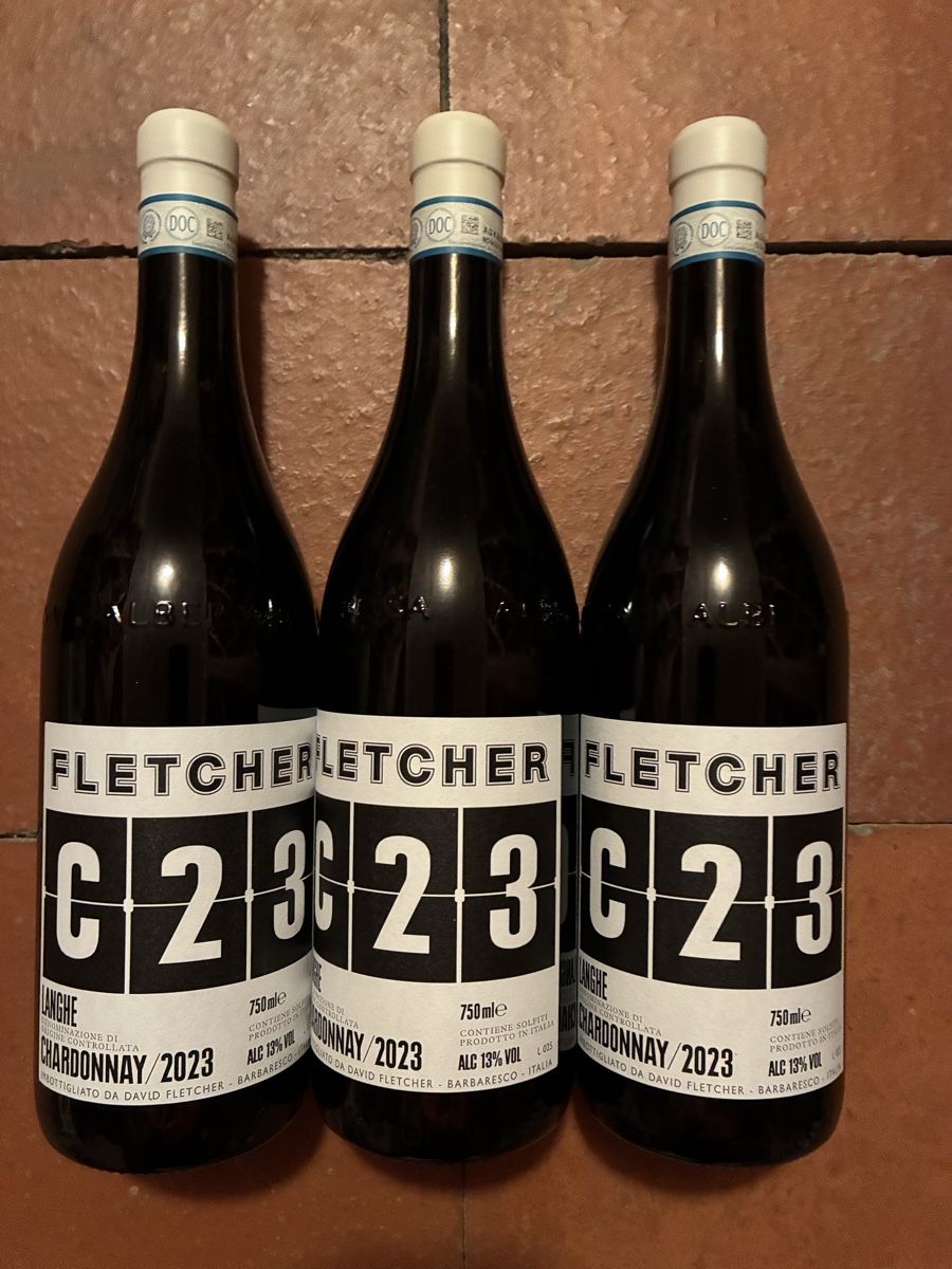 Vino: 3 Fletcher C23 Langhe Chardonnay 2023 – Nuovo (secondo la descrizione) da Zürich venduto da MEK51