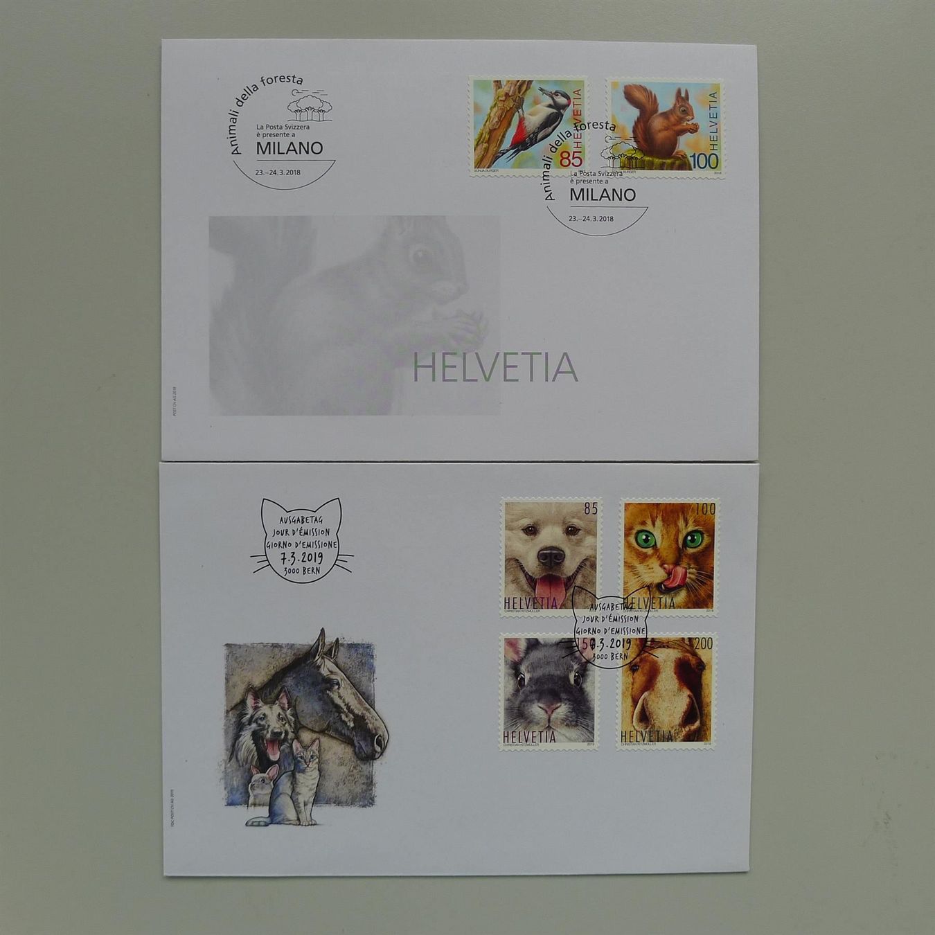 Tutti i francobolli: 50 meist tolle FDC's bis 2018 – Usato da Sursee venduto da Luzernerraute 1
