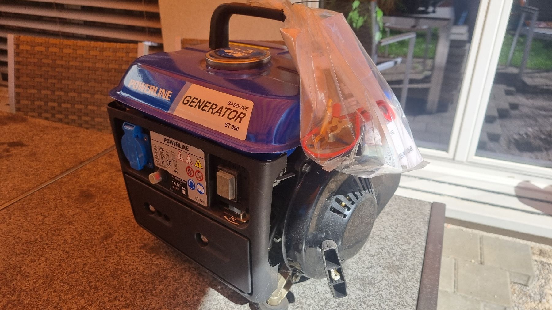 Generatori di corrente: Stromgenerator Powerline ST 800 mit Zubehör – Nuovo (secondo la descrizione) da Winterthur venduto da Pigeonblanc 2