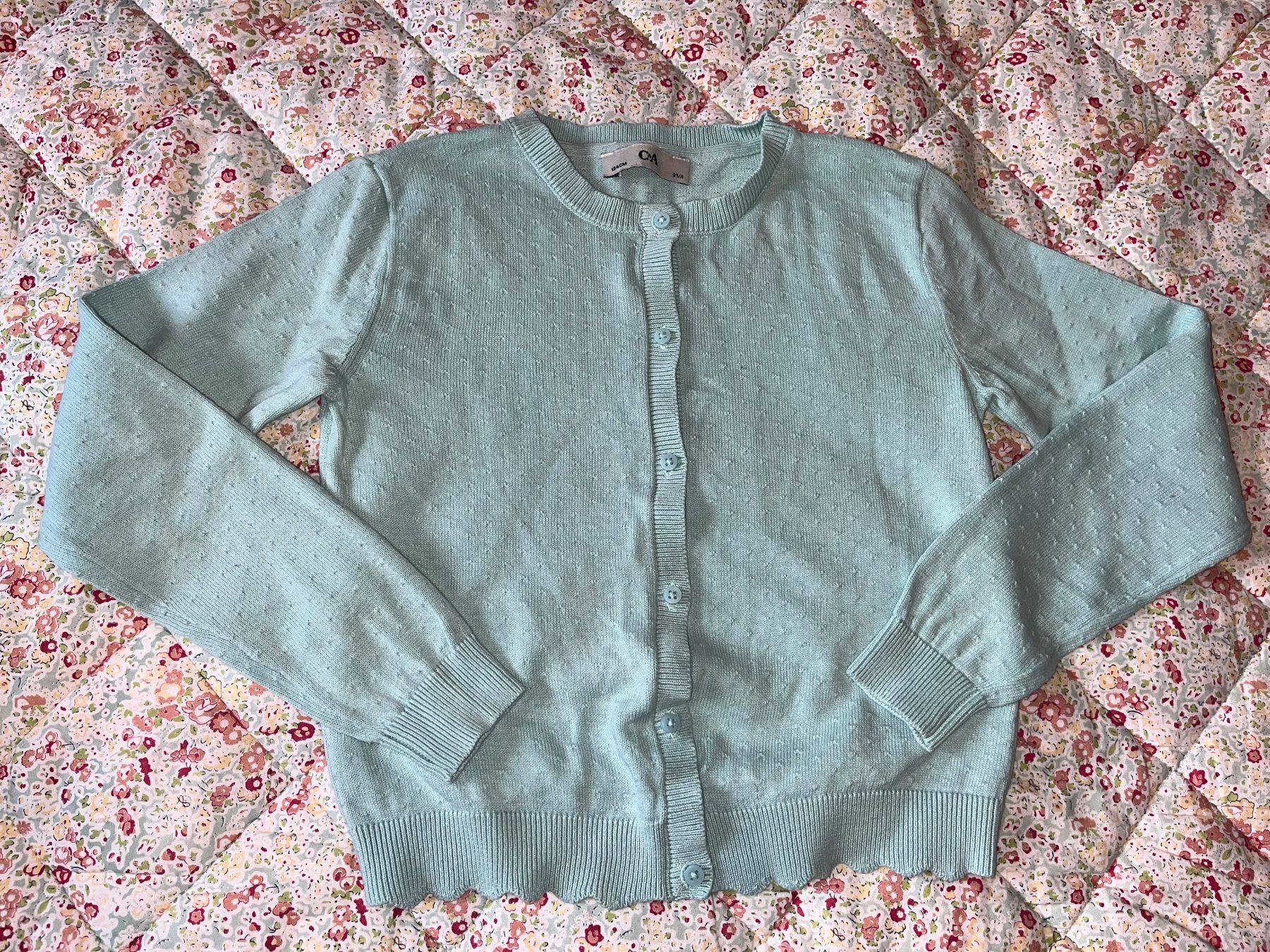 C&A Altro abbigliamento per bambina: Mint green cardigan 9years/134cm – Nuovo (secondo la descrizione) da Genève venduto da dmt_y25y