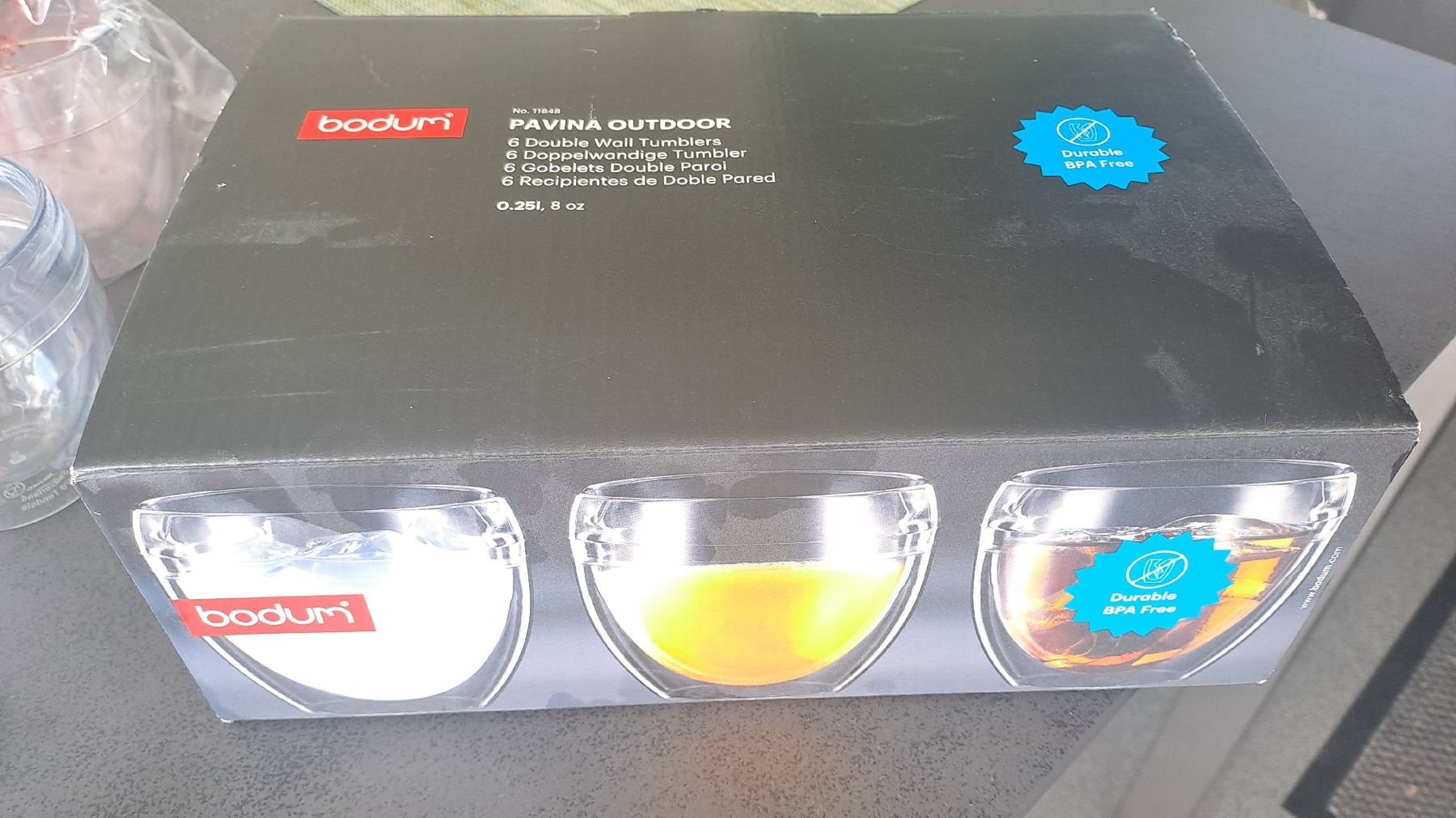 Bodum Set di piatti: Bodum Kunstoff Tumbler – Usato da Ebikon venduto da sunneschii100 1