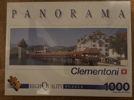 Puzzle Clementoni Panorama Lucerne 1000 pièces neuf!
