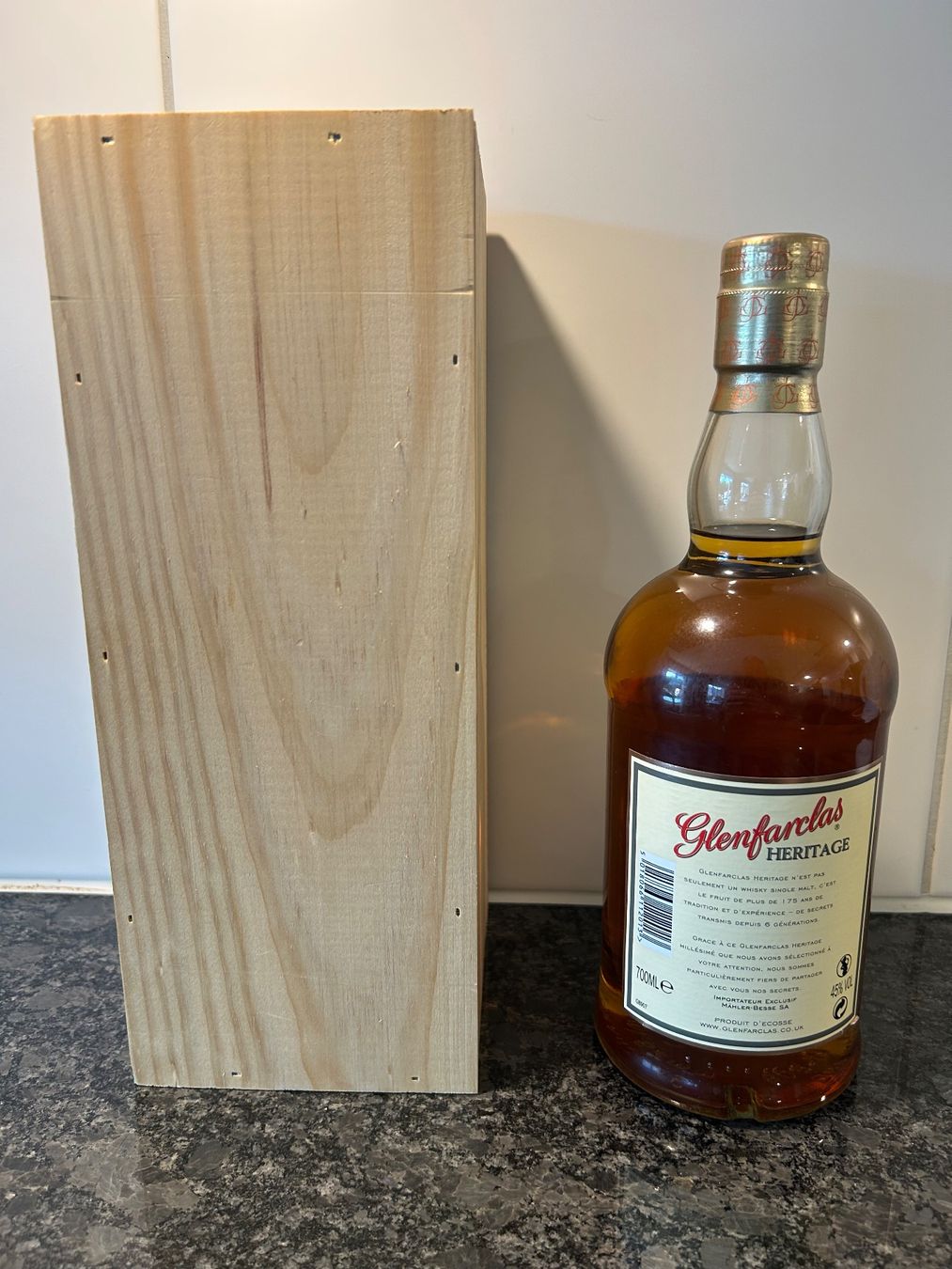 Glenfarclas Bevande alcoliche: Glenfarclas Heritage 2001 Bottled 2011 – Nuovo e nell'imballaggio originale da Wangen an der Aare venduto da SG94 1