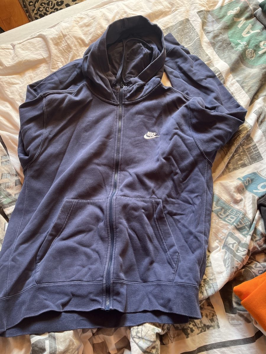 Nike Pullover & Sweatshirts: NIKE ZIP HOODIE BLUE – Neu (gemäss Beschreibung) aus Treyvaux von afa_7zpz