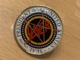 Slayer Pin Anstecker Rock Punk Metal Pop
