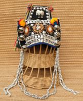 Akha Kopfschmuck aus Thailand Tribal Art