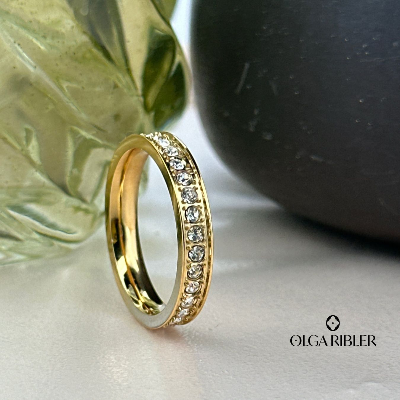 Olga Ribler Anelli: Edelstahl Memory Ring Grösse 58 – Nuovo (secondo la descrizione) da Luzern venduto da Schmuckoutlet 7