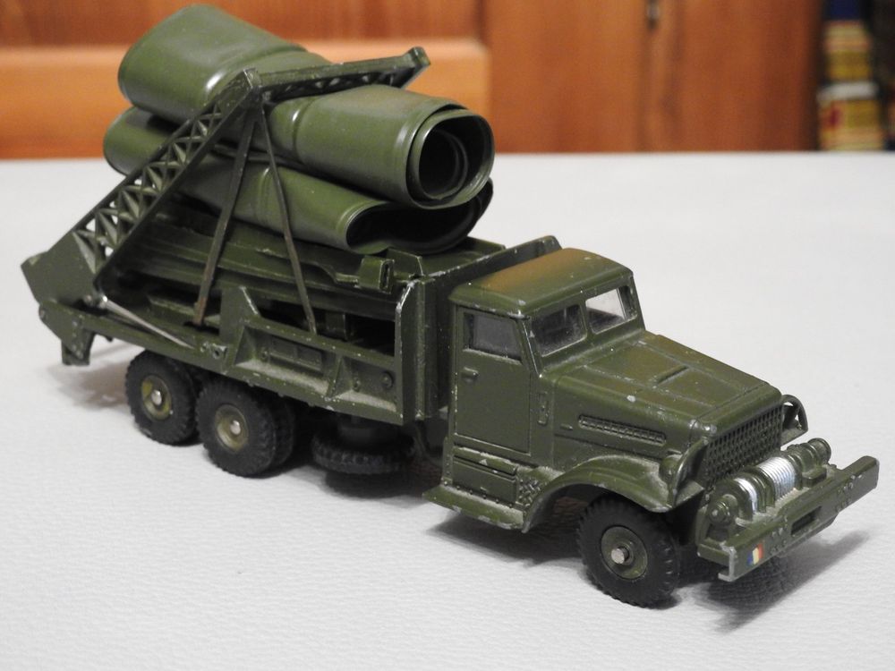Camion Militaire Brockway Dinky Toys Version 2 - Ancien Jouet Métal