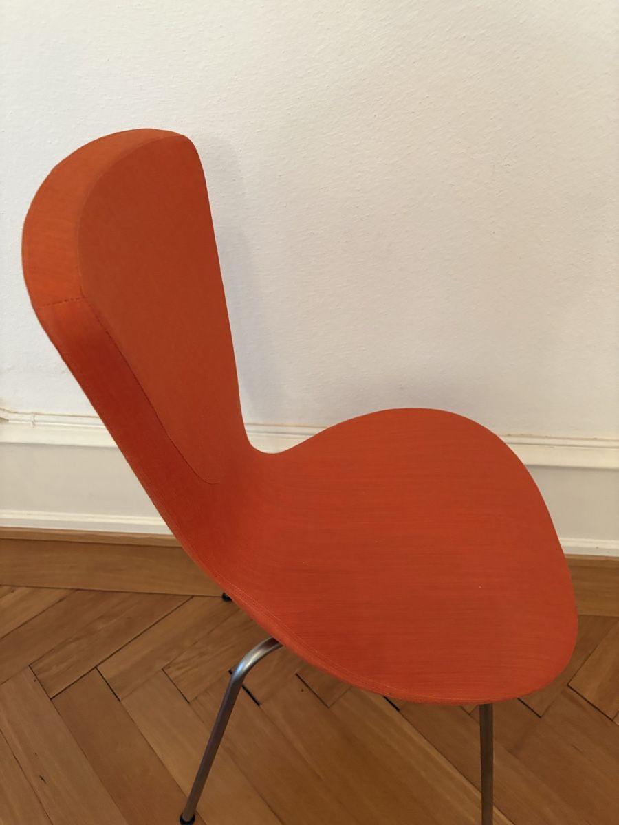 Sedie: 6 Kieser Stuhl, Orange, Designklassiker! – Nuovo (secondo la descrizione) da Basel venduto da parofrem2004 2