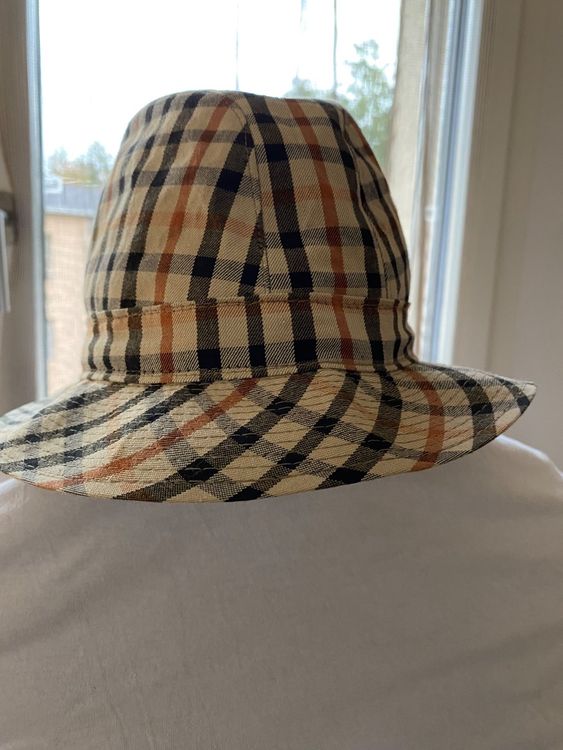 Klassischer englischer Hut, Regenhut, Karo, unisex, Gr. S Kaufen auf