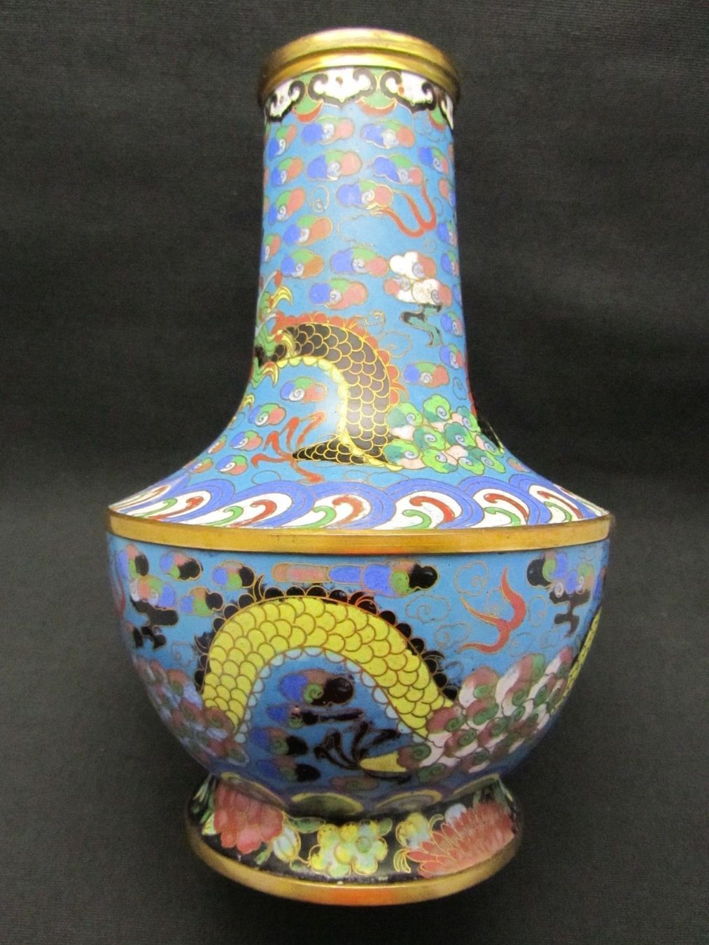 Figuren: Lampenfuss Cloisonne DRACHEN – Gebraucht aus Basel von spinne02 1