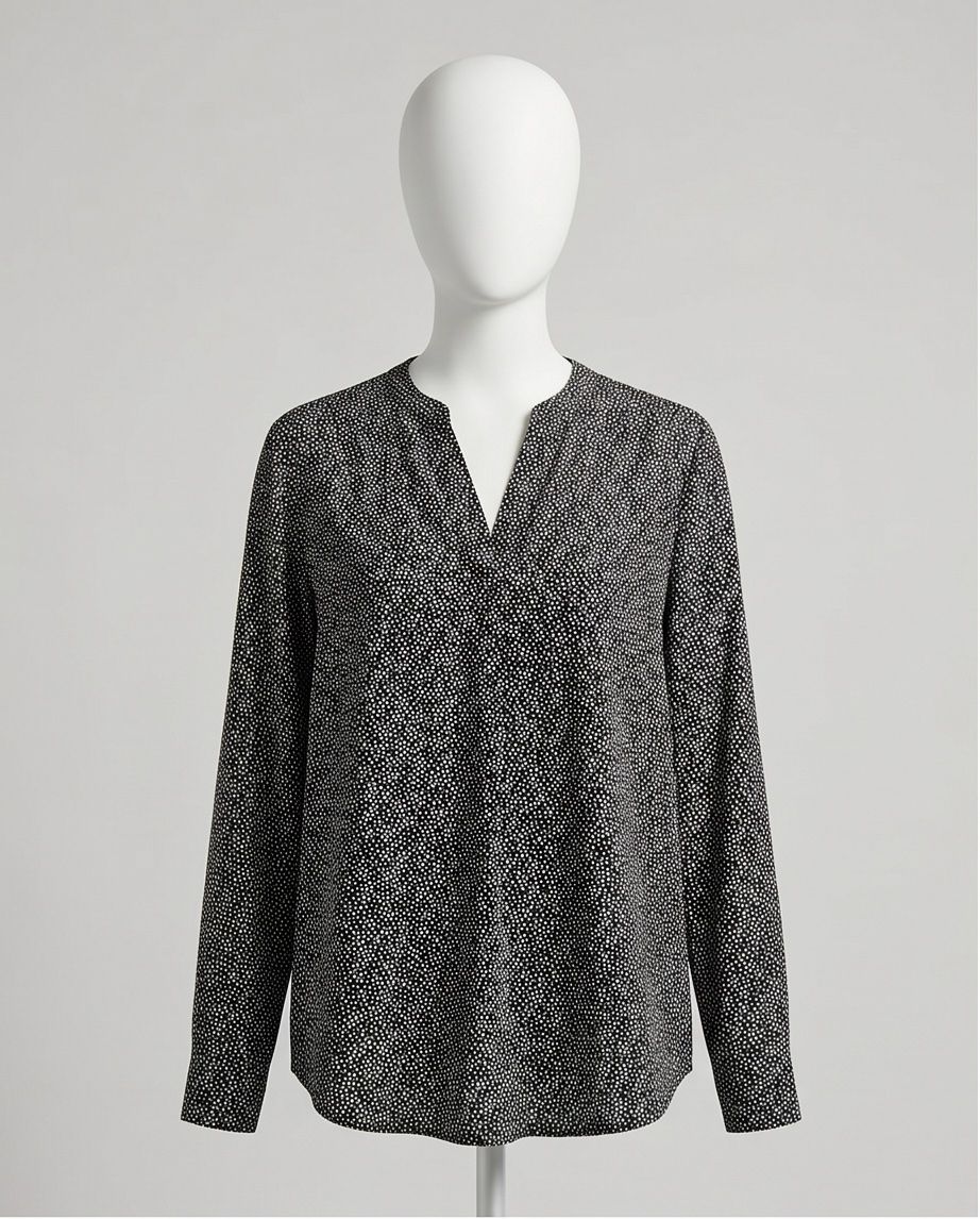 Camicette: Blouse Esprit  beige/noir - neuve - taille L – Nuovo e nell'imballaggio originale da Vuisternens-Romont venduto da gol_xp6p 3