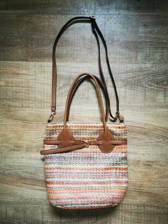 Tasche gewebt 