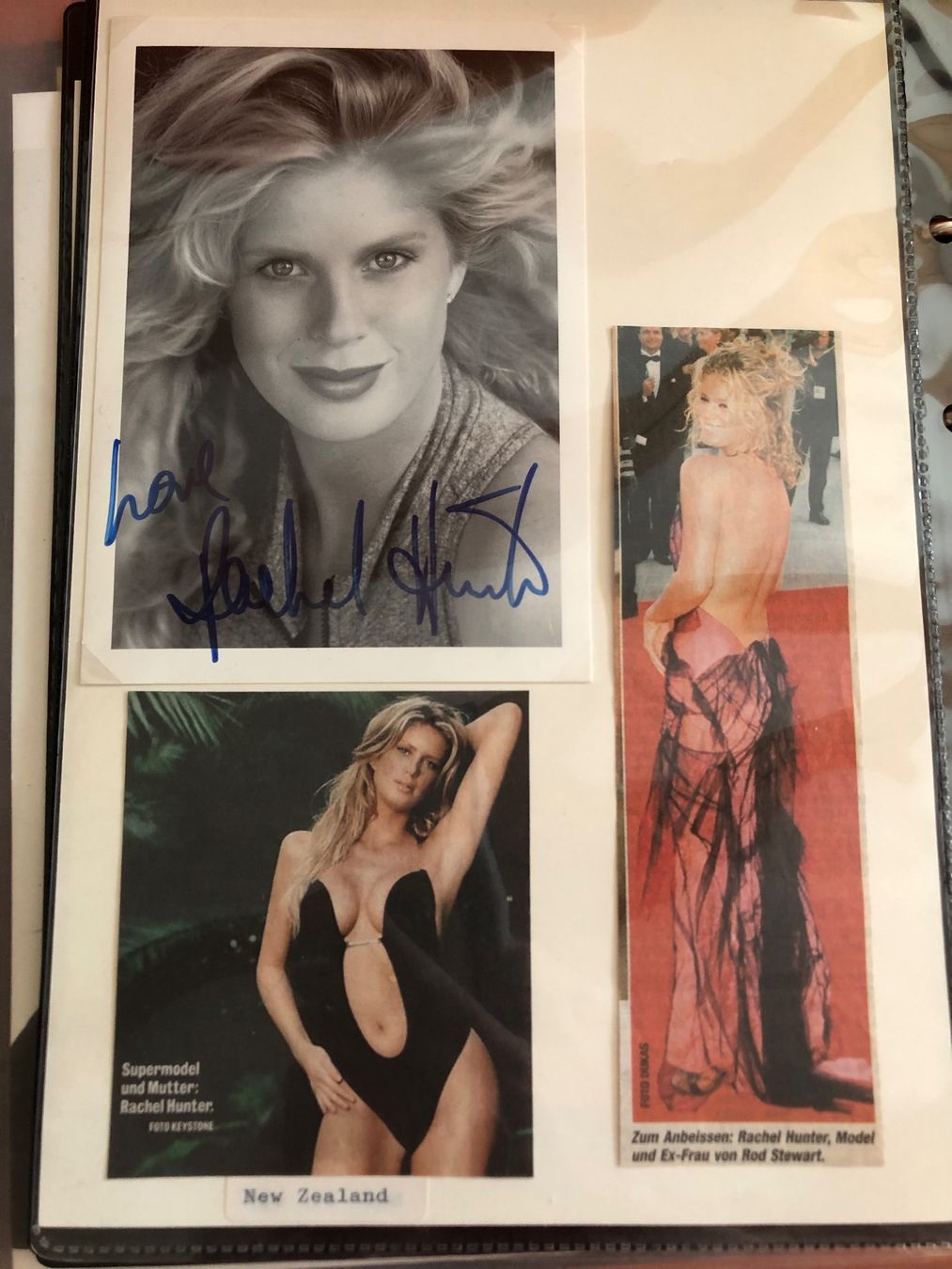 Autografi: 8 SUPERMODELS mit original Autogrammen – Usato da Lufingen venduto da Rac0 4