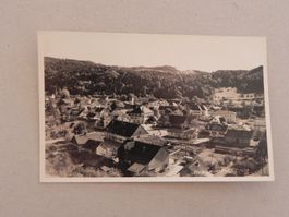 Karte Kollbrunn ZH Bahnhof Bahn um 1950