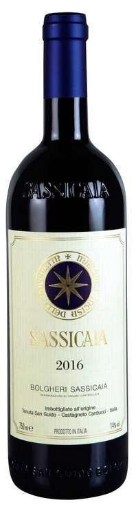 Sassicaia Vino: Sassicaia 2016 – Nuovo e nell'imballaggio originale da Lenzburg venduto da Cazador