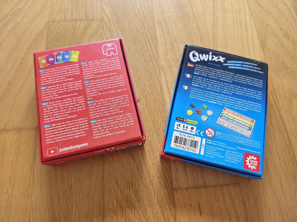 Spiele: Split und Qwixx Spiele  – Gebraucht aus Münchenbuchsee von Bussistyle 1