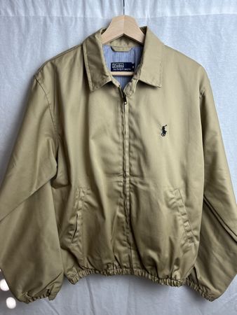 Veste Harrington Polo Ralph Lauren beige taille M