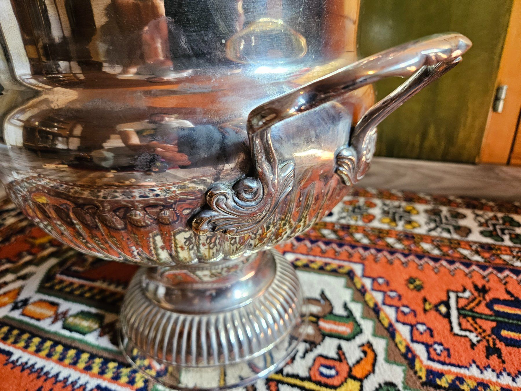 Sonstiges: Champagnerkühler Groß  Versilbert – Gebraucht aus Bözberg von L-G 4
