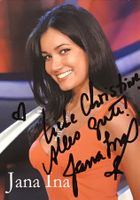 Jana Ina Zarrella Autogramm signiert Foto 10x15cm