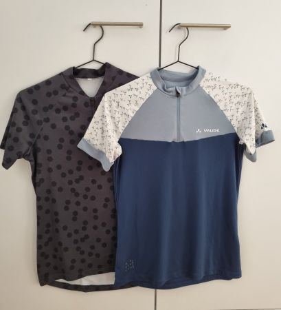 2 Veloshirts / Bike Jerseys für Damen