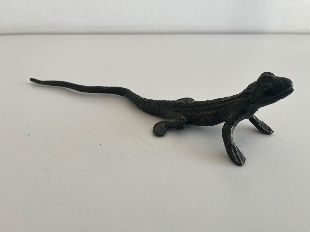 Sculptures & Statues: Eidechse aus Messing oder Bronze  – D'occasion à Wetzikon ZH par seli03 3