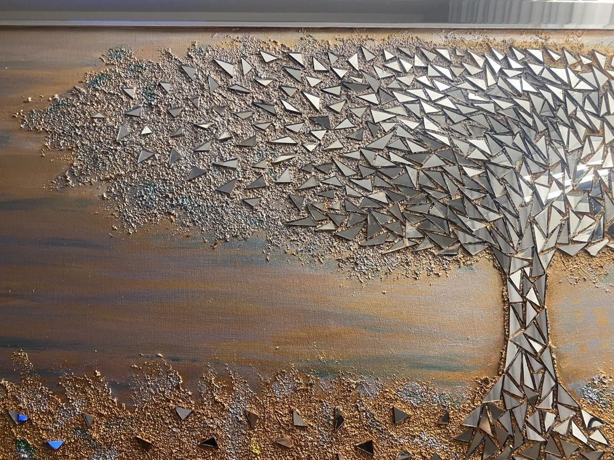 Foto & Immagini: 3D Wandbild mit Spiegelmosaik – Usato da Gebenstorf venduto da lin_2vpx 3