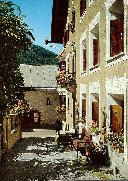 Cartes postales: PONTRESINA Patrizierhaus – D'occasion à Jona par philajona