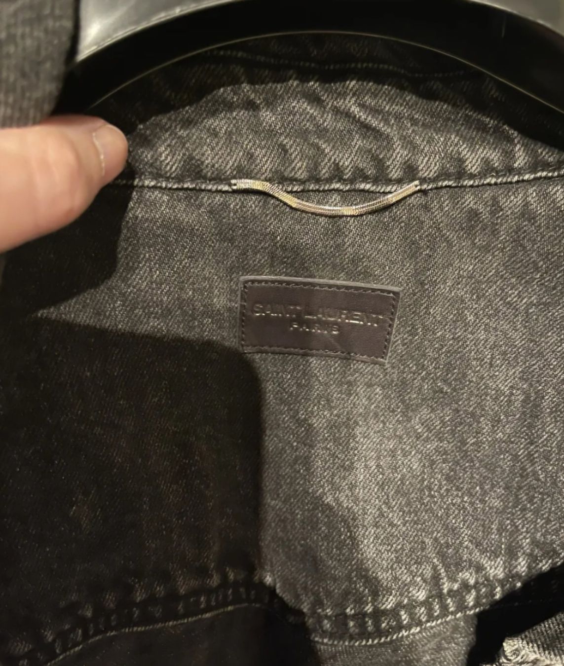 Saint Laurent Giacche: Saint Laurent Heart Patch Jeans Jacket, 2017 Collection – Usato da Basel venduto da noah27 3