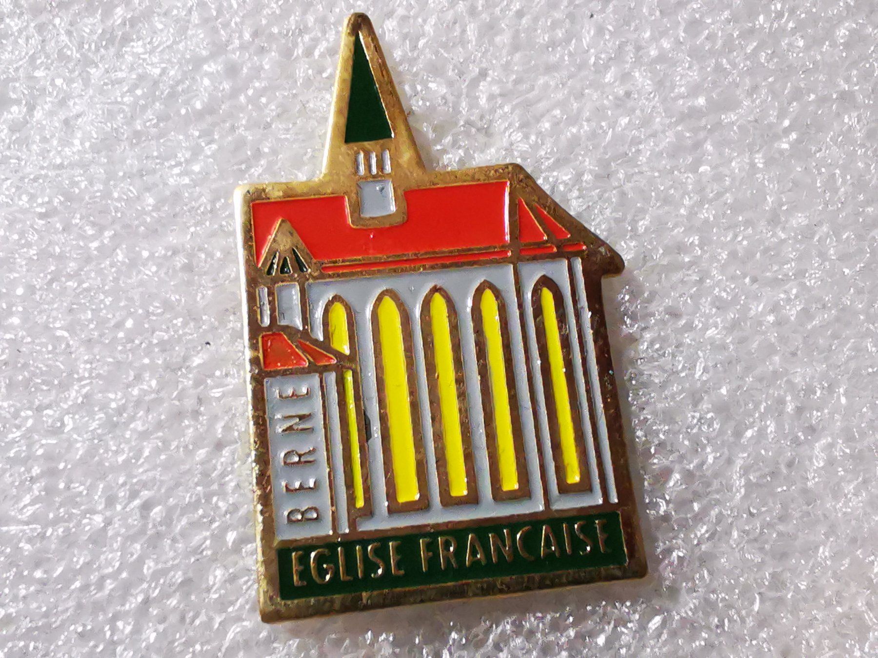 Placchette & Badge: Ansteckpin 145: eglice Francaise – Usato da Oppligen venduto da Pin-Fall-Shop