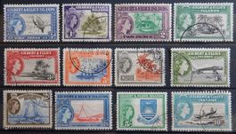 Gilbert & Ellis Islands British Kat. 59-70 gest. 1937 Kat. 6