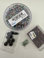 Bastelperlen Set, Knöpfen sortiert