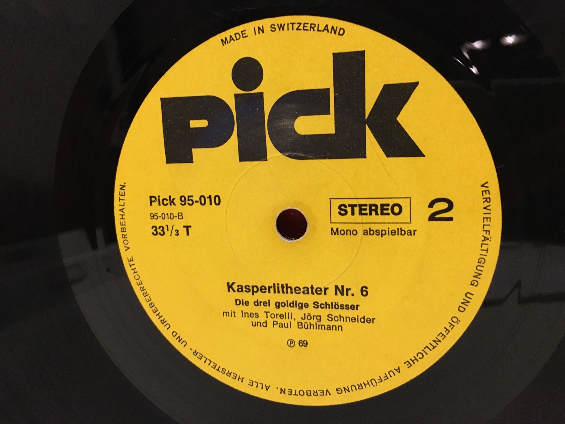 Dischi in vinile: Schallplatte - Kasperlitheater Nr. 6 - Pick - 1969 – Usato da Andwil SG venduto da Rainboli 5